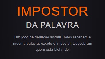 Impostor da Palavra